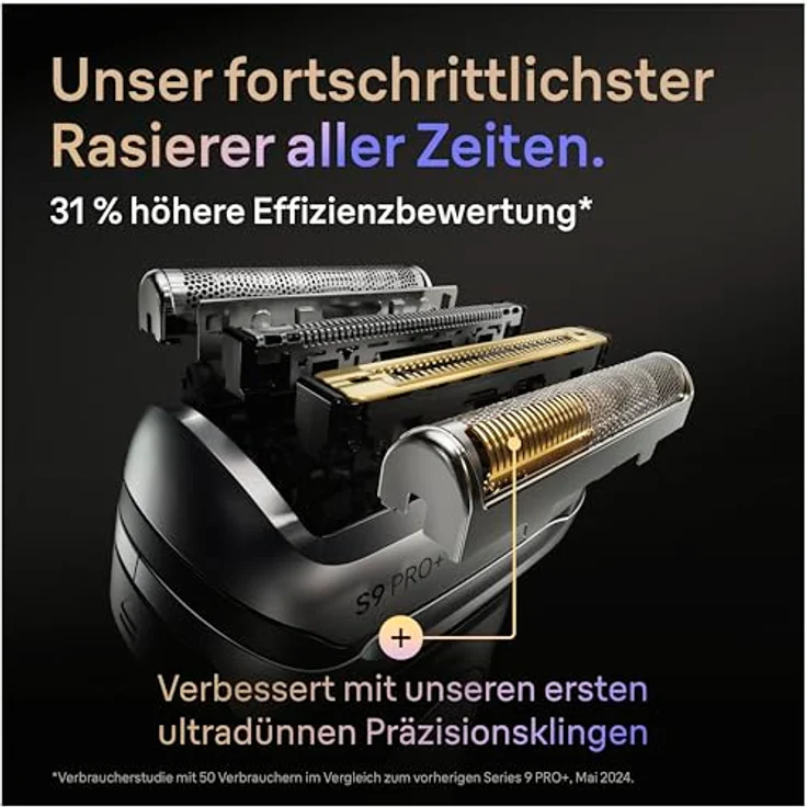 Braun Zubehör Series 9 Pro+ 96M, Scherkopf-Ersatz für optimale Rasur, kompatibel mit Series 9 – Bild 5