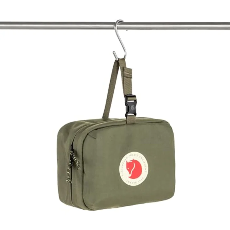 Fjällräven Färden Necessaire, Beauty Case mit zahlreichen Fächern, leicht gepolstert, Grün, (3 l) – Bild 4