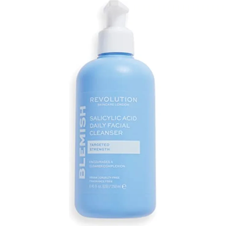 REVOLUTION SKINCARE Blemish Targeting Salicylic Acid Facial Gel Cleanser Reinigungsgel 250 ml