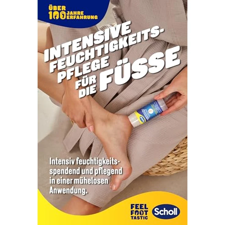 Scholl Intensiv Pflegender Fußbalsam Stick, 25% Urea, Epsom-Salz & ätherische Öle für sehr trockene, rissige Fersen – Bild 3