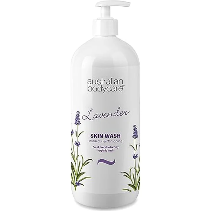Australian Bodycare Lavender & Teebaumöl Duschgel Professional 1000 ml - Für weiche, unreine Haut, ideal vor Haarentfernung mit Wachs/Rasur – Bild 1