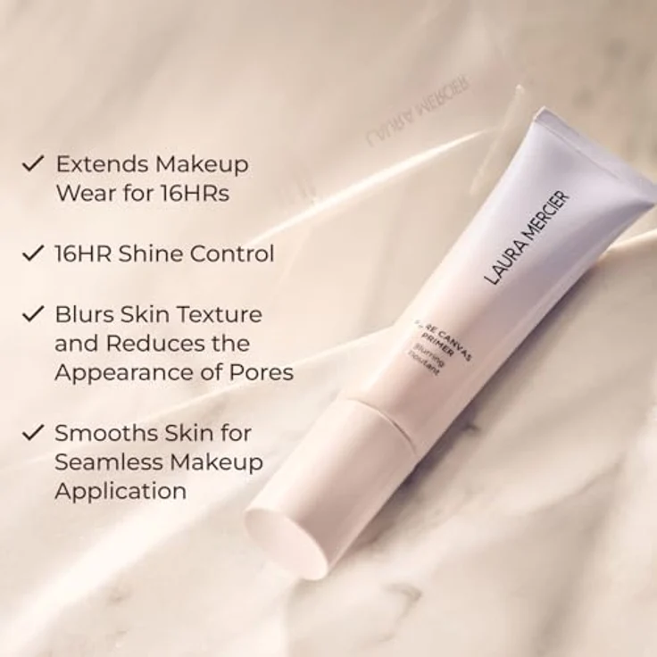 Laura Mercier Pure Canvas Blurring Primer, Make-up-Primer mit langer Haltbarkeit und glättendem Finish, 30 ml – Bild 4