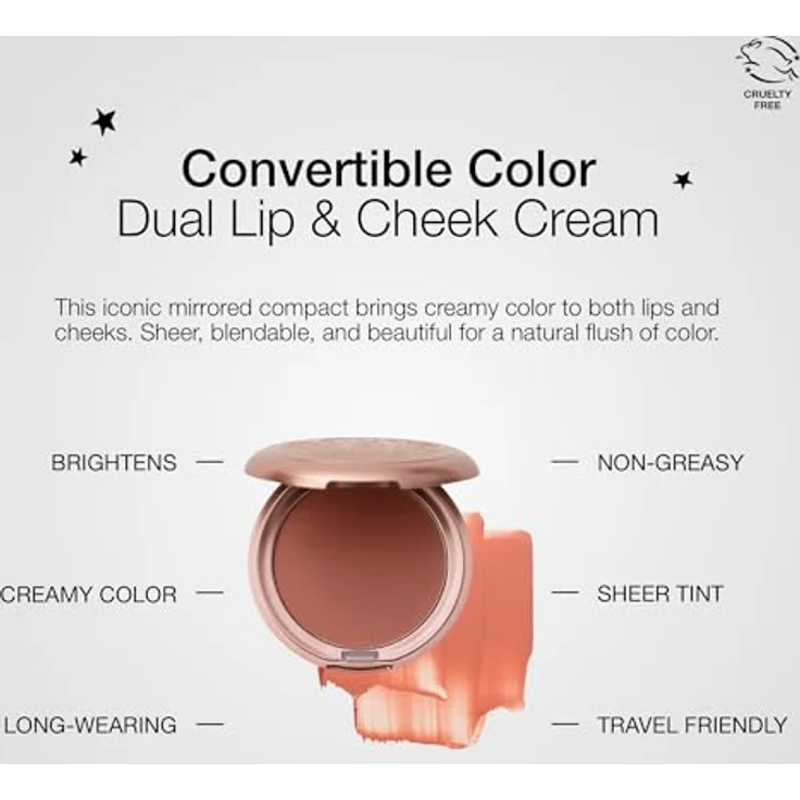 stila Convertible Color Lip & Cheek Cream Blush 4.25 g Peony – Bild 5