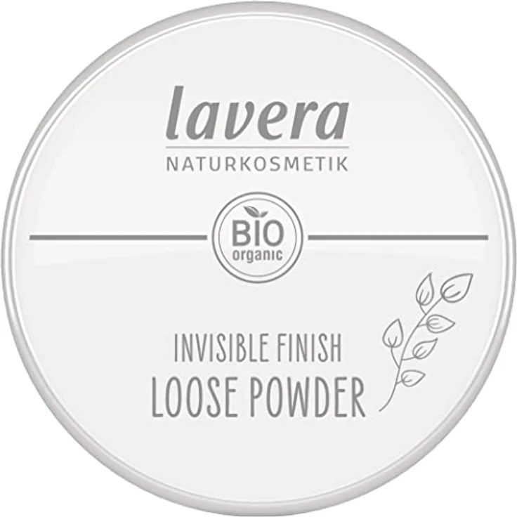 lavera Invisible Finish Loose Powder -Transparent- Bio-Reispulver & Bio-Tapioka - mattierend - langanhaltend - Vegan (1 x 11g) – Bild 4
