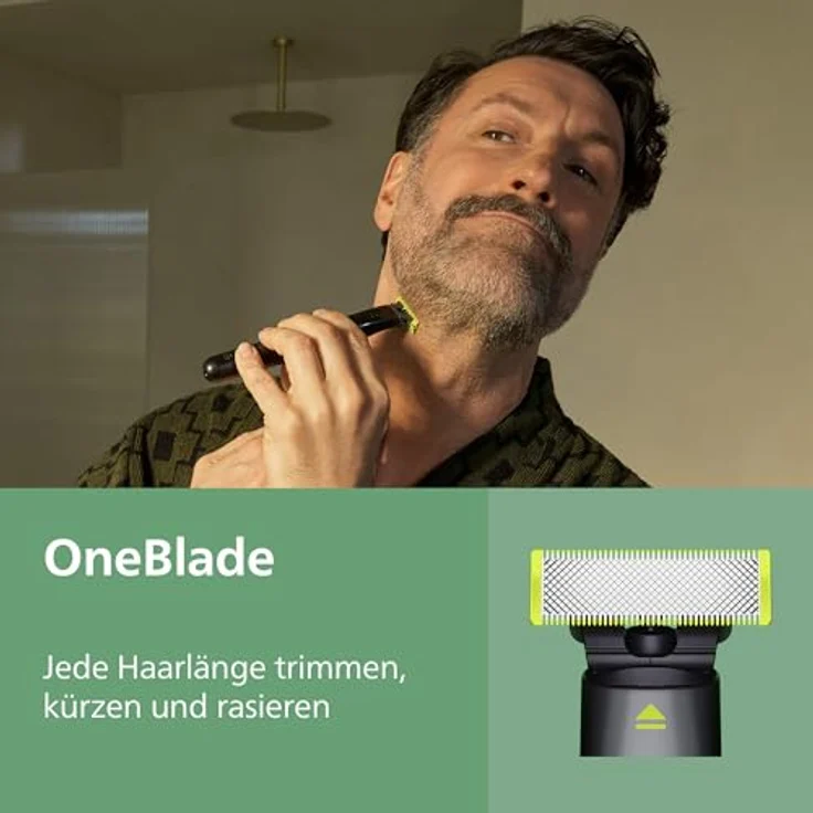 Philips All-in-One Trimmer 9000 Series MG9561/30, 23-in-1 Trimmer mit 27 Längeneinstellungen, Schwarz, Akku, BeardSense-Technologie – Bild 6