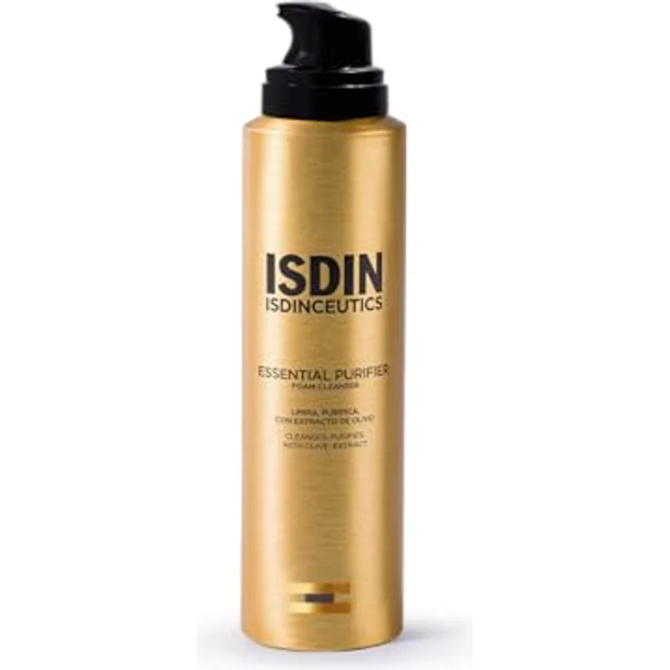 Isdin Isdinceutics Essential Purifier, Gesichtsreinigungsschaum, 150 ml - sanft und effektiv, entfernt Unreinheiten, für tägliche Anwendung