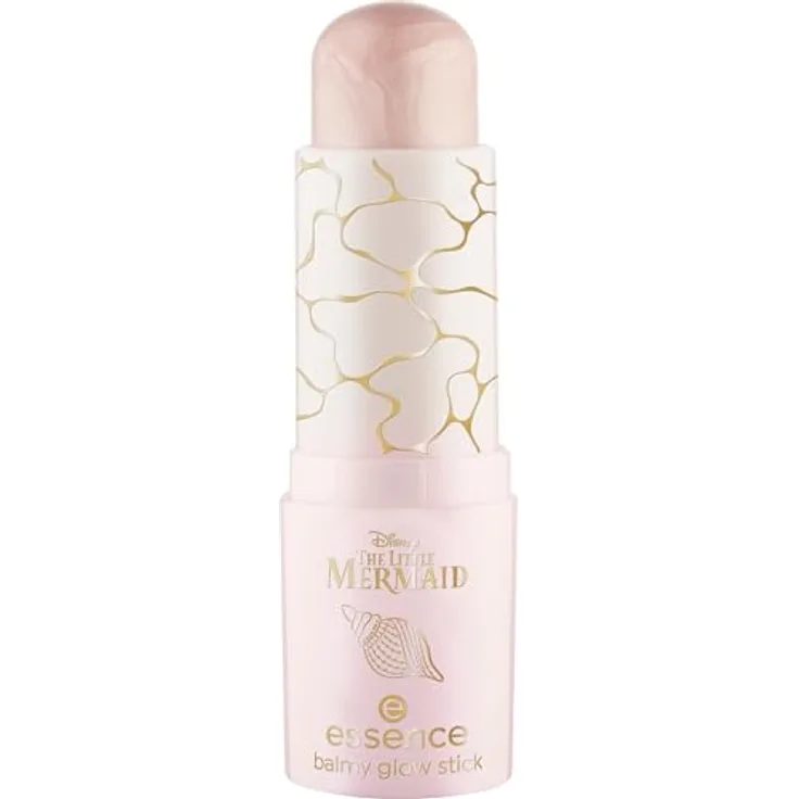 essence Disney The Little Mermaid Aufhellender Stift für das Gesicht, Farbton 01 Watch Me Shine, 8 g, veganer Highlighter mit lichtreflektierenden Pigmenten