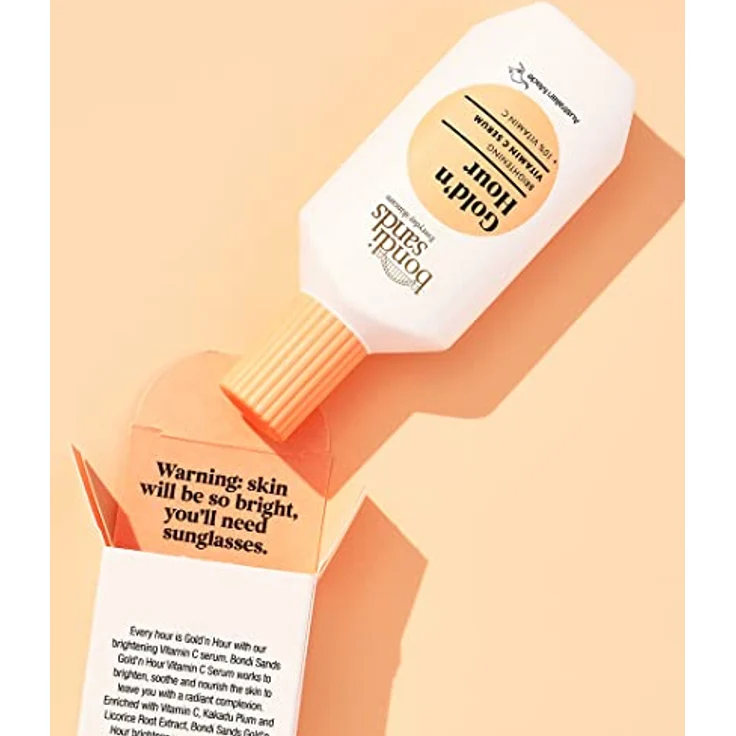 Bondi Sands Gold’n Hour Vitamin C Serum, Anti-Aging Gesichtsserum mit feuchtigkeitsspendenden Eigenschaften, für strahlende und glatte Haut, 30ml – Bild 4