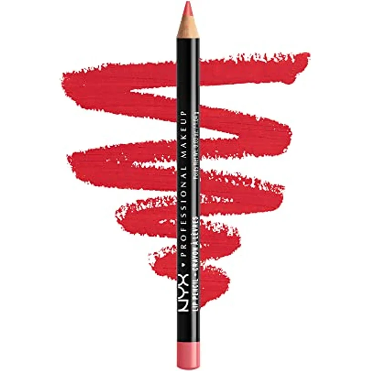 Nyx Professional Makeup Lip Liner Konturenstift Hot Red 817 – Bild 2
