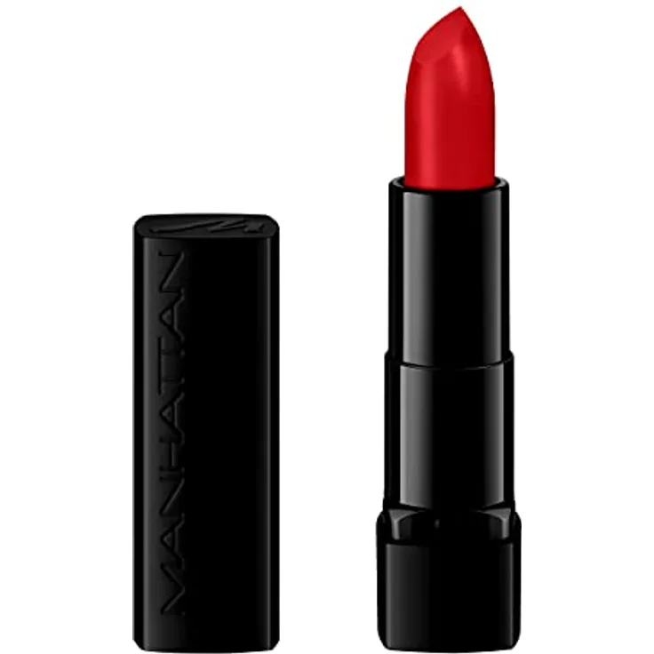 Manhattan Lasting Perfection Matte Lipstick, Fb. 400 Tangerina, langanhaltender Lippenstift mit mattem Finish, 4,5 g