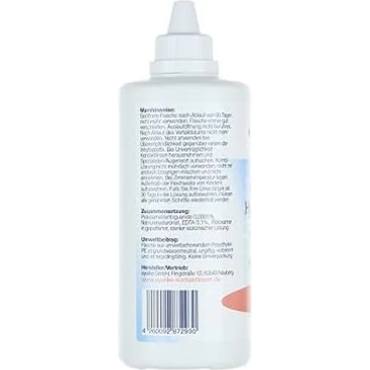 Eyelike Kombilösung Hyaluron 360 ml All-in-One-Lösung zur Reinigung, Desinfektion & Aufbewahrung – Bild 4