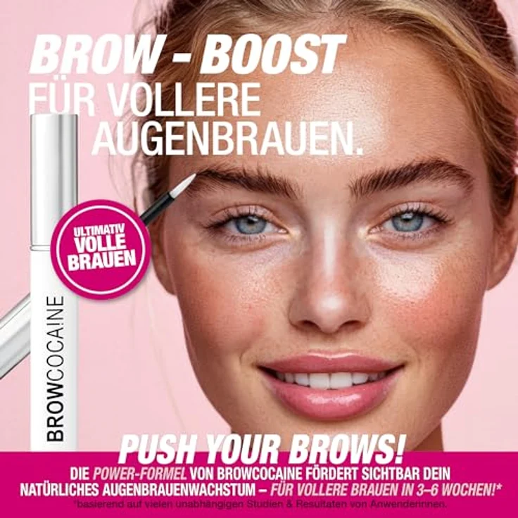 Svenja Walberg BROWCOCA!NE® Augenbrauen-Serum für schnelles Wachstum, vegane Pflege, Testsieger, MADE IN GERMANY – Bild 2