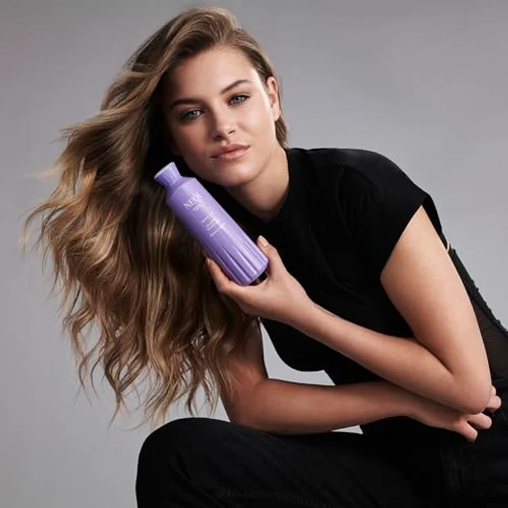 NEQI MOISTURE MYSTERY Shampoo 330ml – Feuchtigkeitsspendendes Haar-Shampoo mit Algenextrakt, Sulfatfrei, Vegan, Für Alle Haartypen, Sanfte Reinigung, Hergestellt in Italien – Bild 5
