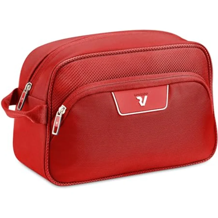 Roncato Necessaire Kulturbeutel 28 cm, Rot 28 x 17 x 10 cm, 4 l, mit vielen Fächern – Bild 1