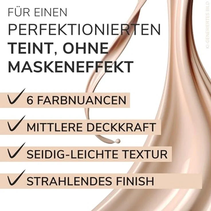 Lavera Hyaluron Liquid Foundation 30 ml Nr. 05 - Natural Beige – Bild 3