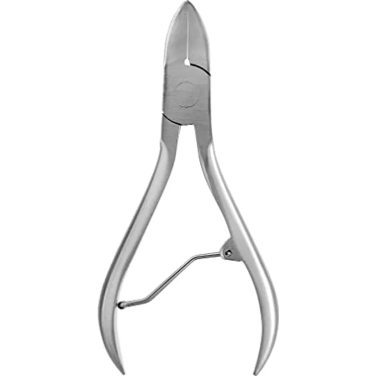 Margaret Dabbs Professional Curved Toe Nail Cutter, Präziser Edelstahl-Nagelknipser mit bequemem Griff