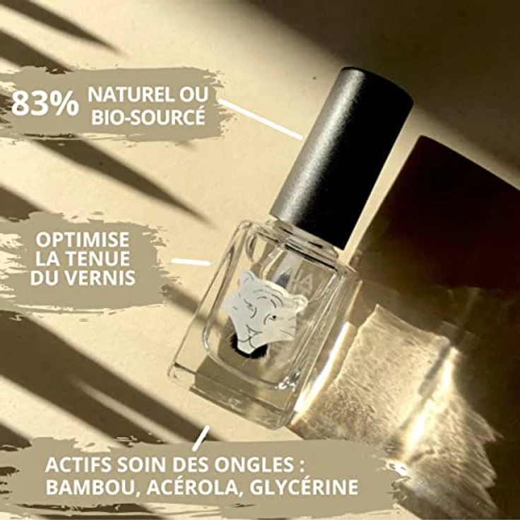 All Tigers - Nagellack - 190 Base + Top coat transparent 11 ml – Bild 3