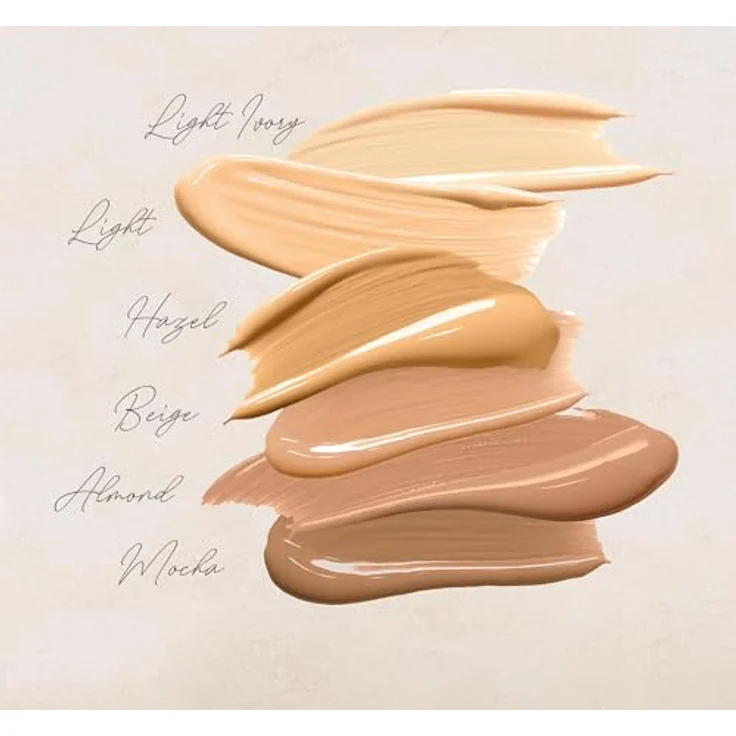 ANNEMARIE BÖRLIND NATUWEAR FOUNDATION LIGHT IVORY, 30ml - für definierte Gesichtskonturen, natürlichen Glow und ebenmäßiges Hautbild - Vegan, ohne Mineralöle und Silikone – Bild 4