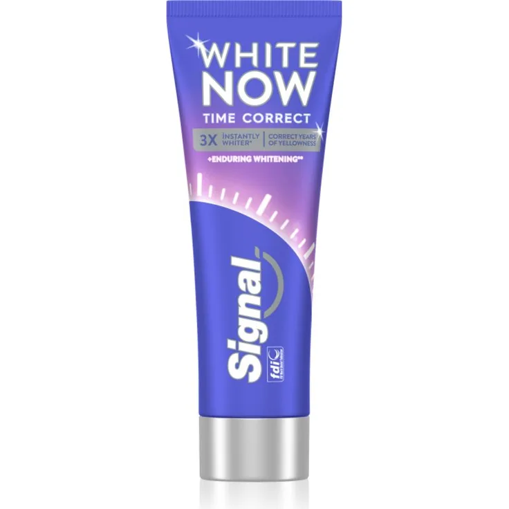 Signal White Now Time Correct, Whitening Zahnpasta mit Atemerfrischer, 75 ml
