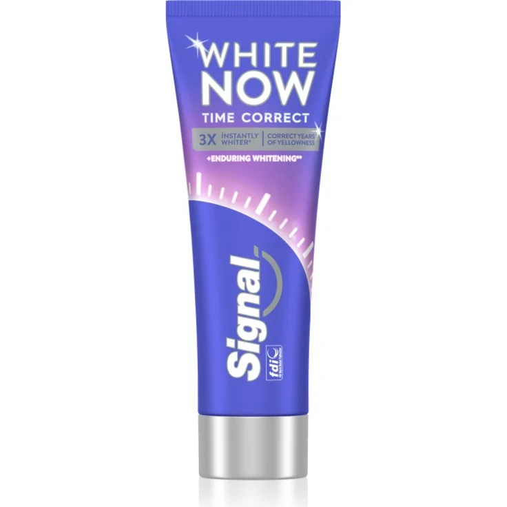 Signal White Now Time Correct, Whitening Zahnpasta mit Atemerfrischer, 75 ml