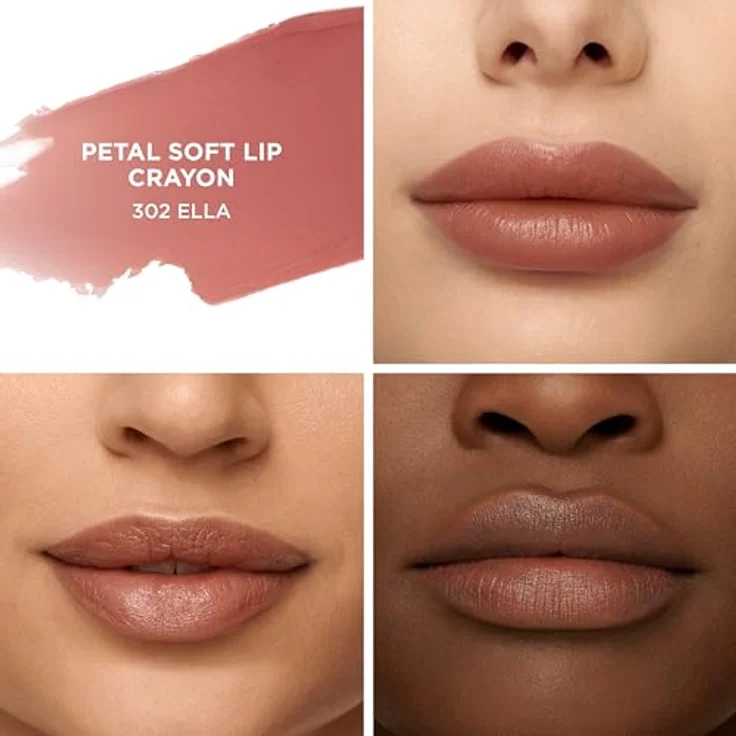 Laura Mercier Petal Soft Lipstick Crayon, Lippenstift in ELLA, 1,6 g – feuchtigkeitsspendend und schwerelos – Bild 3