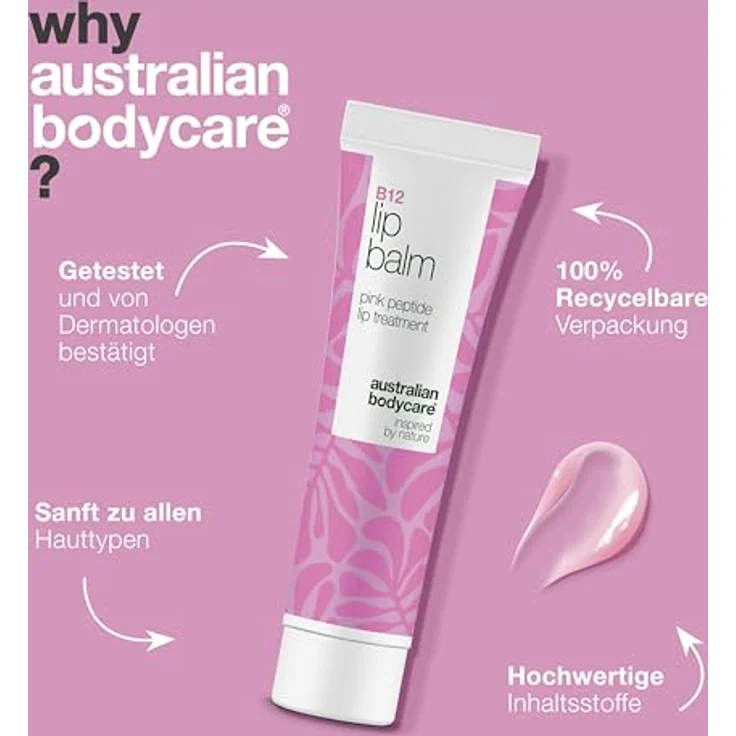 Australian Bodycare B12 Lippenbalsam, feuchtigkeitsspendend, 15 ml – Bild 4