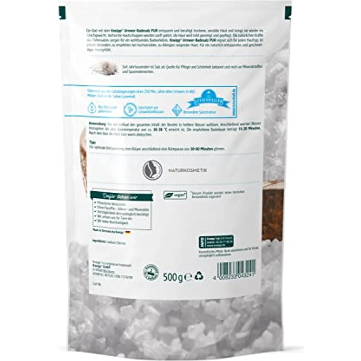 Kneipp Urmeer SensitiveDerm Badesalz 500 g – Bild 2