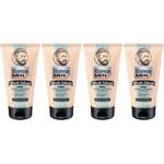 Balea MEN Bart-Waschschaum für Barthaare & Gesicht, 4er-Pack (4 x 150 ml)