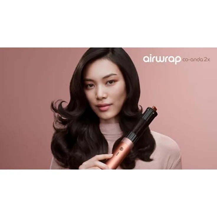  Dyson Airwrap Co-anda2x„ Multi-Haarstyler und -trockner Straight+Wavy (Amber Silk) – Bild 2