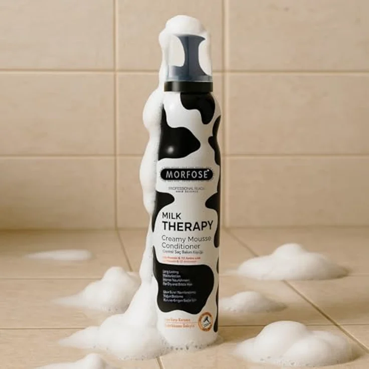 Morfose Milk Therapy Hair Creamy Mousse Conditioner 200 ml – Bild 6
