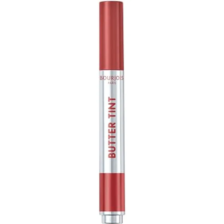 Bourjois Butter Tint Lippenstift, getönter Balsam mit pflegender Sheabutter, Rose Fondant, 2 g