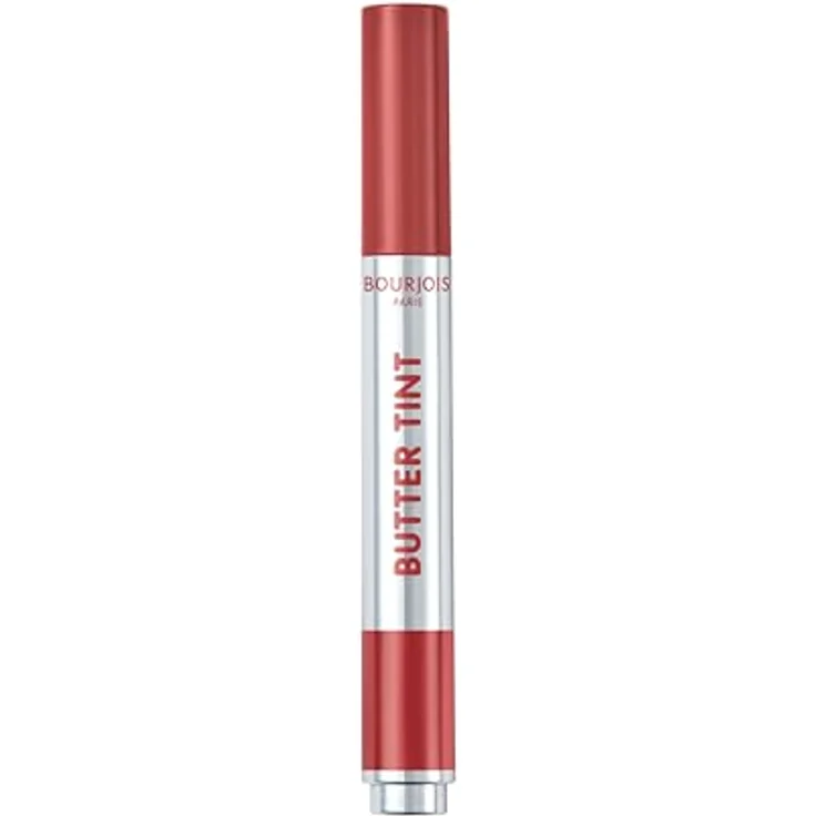 Bourjois Butter Tint Lippenstift, getönter Balsam mit pflegender Sheabutter, Rose Fondant, 2 g – Bild 1