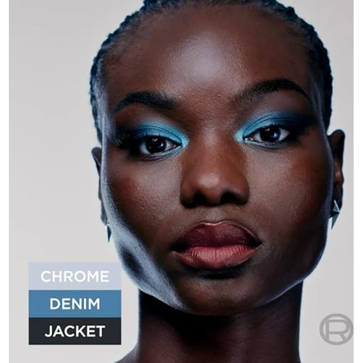 L'Oréal Paris x Mugler Limited Edition Lidschatten Palette Midnight, Hoch-pigmentierte Formel für dramatische Augenlooks, 8 g – Bild 3