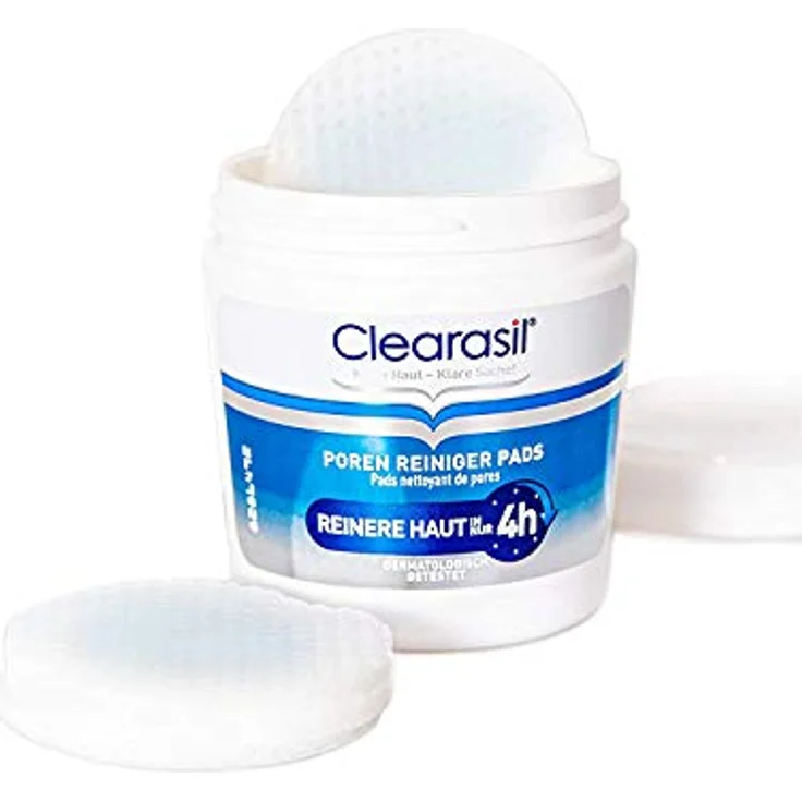 Clearasil Poren Reiniger Pads gegen Pickel Und Hautunreinheiten 65 Pads, für Damen und Herren – Bild 3