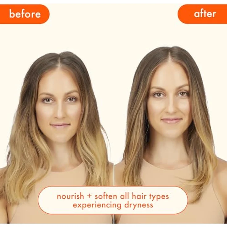 Amika Soulfood Nourishing Hair Mask 250ml, Pflegende Haarmaske für alle Haartypen, Ohne Parabene, Silikone & Sulfate, Intensive Feuchtigkeit und Haarstärkung – Bild 3
