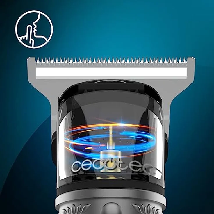 Cecotec Precisioncare Samurai Haarschneider, 4 Schnittstufen, integrierter Akku mit 120 Minuten Betriebsdauer, Schwarz, EU Plug 220V – Bild 5
