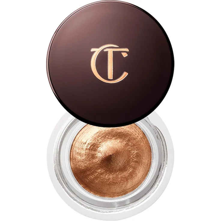Charlotte Tilbury Eyes To Mesmerise, cremiger Lidschatten 7 ml, Star Gold mit feuchtigkeitsspendender Formel und Weichzeichner-Effekt