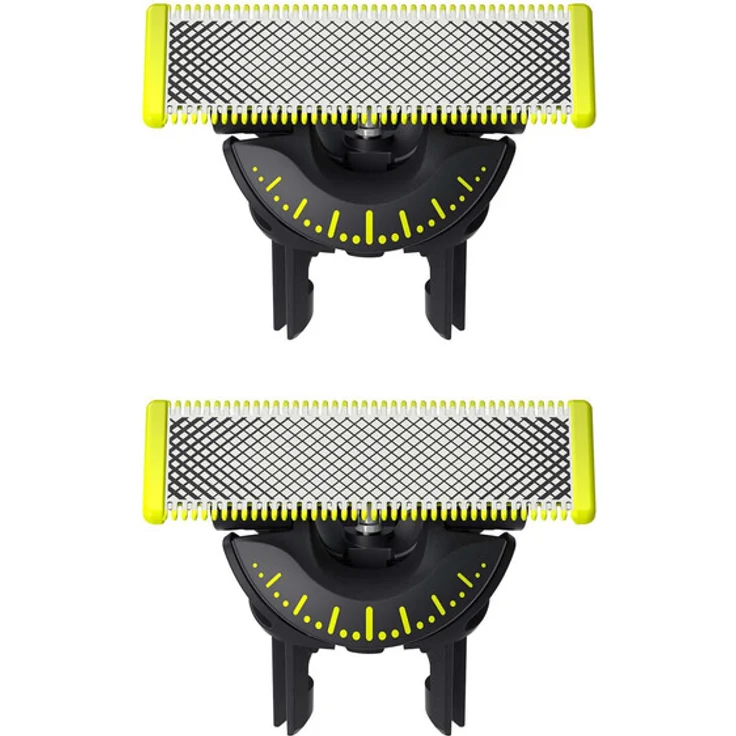 Philips QP420/50 OneBlade 360, 2er Pack Ersatzklingen für OneBlade & OneBlade Pro-Modelle, in alle Richtungen schwenkbar