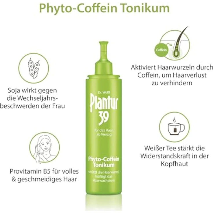 Plantur 39 Phyto Coffein Tonikum 200 ml – Bild 3
