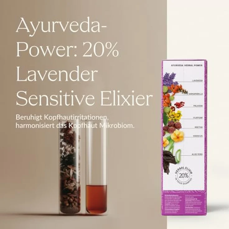 Khadi Naturkosmetik Ayurvedisches Elixier Shampoo 200 ml – Bild 6