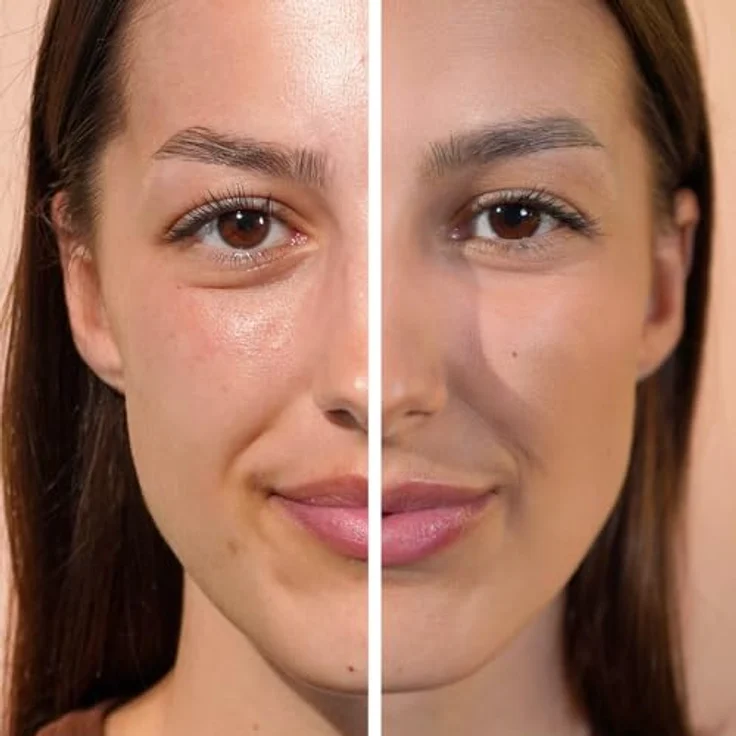 Junglück Getöntes Serum Feuchtigkeitsserum mit Cica- und Rotalgen-Extrakt, 30 ml Hellbraun – Bild 6