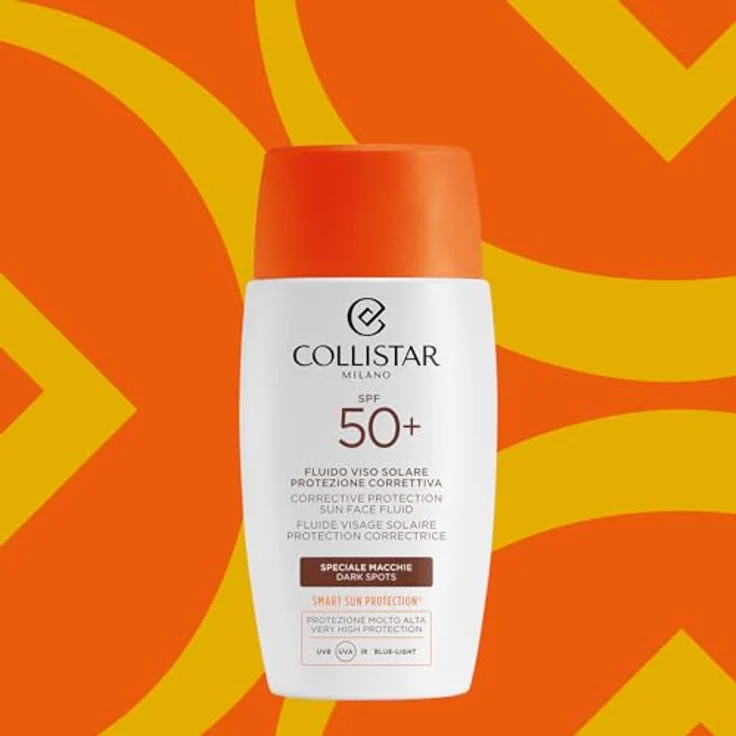Collistar Sonnenschutz Gesichtsfluid LSF 50+, Hoher Schutz UVA-UVB-IR, Pro-Vitamin-D-System, Leichte, Seidige Textur, Schnelles Einziehen, 50 ml – Bild 2