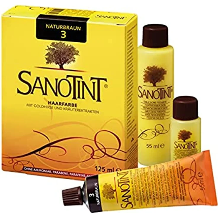 Firstorganicbaby Sanotint hair color no. 3 Natural brown, 125ml – Bild 2