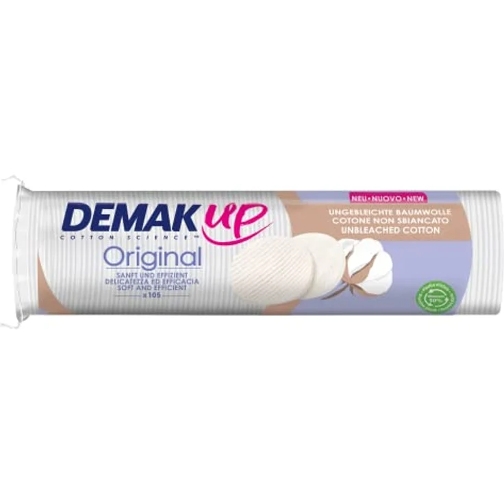 Demak'up Original Set 105 Wattepads / Abschminkpads, 4er-Set – Bild 1