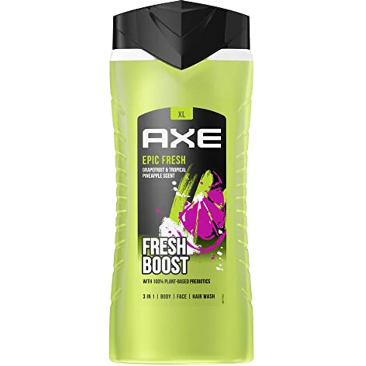 Axe Duschgel Epic Fresh 12h unschlagbarer Duft 400 ML, frisches Gefühl den ganzen Tag – Bild 1