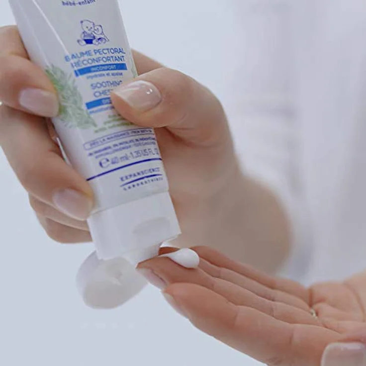 Mustela Bébé Soothing Chest Rub Balsam mit Kiefer-Essenz für einen ruhigen Schlaf 40 ml – Bild 5
