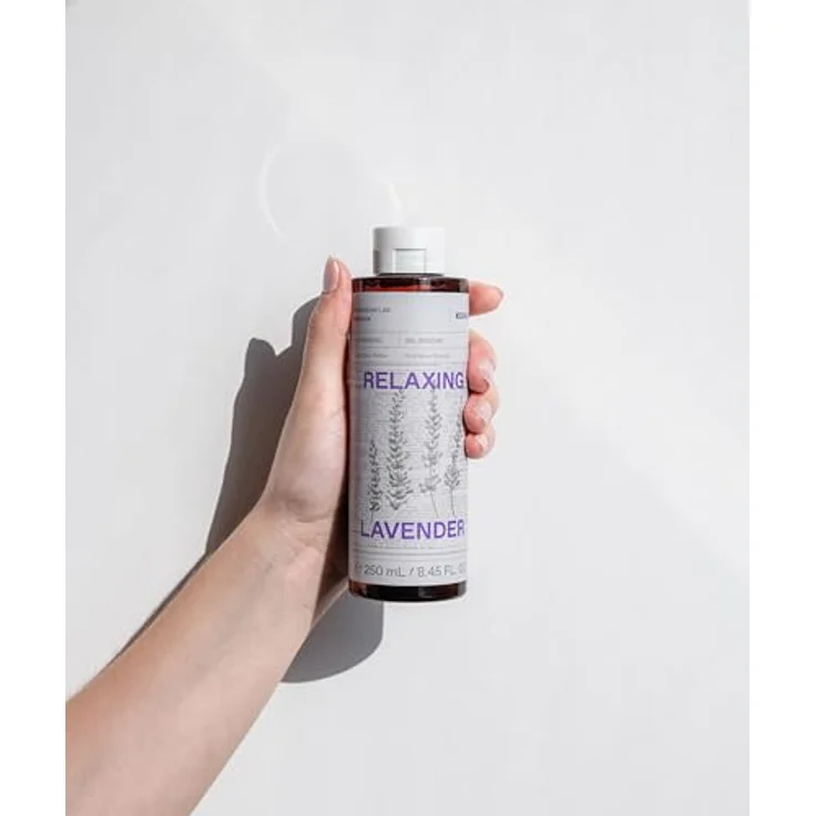 Korres Relaxing Lavender Duschgel 250 ml, entspannendes Duschbad mit feuchtigkeitsspendender Wirkung und beruhigendem Duft – Bild 2