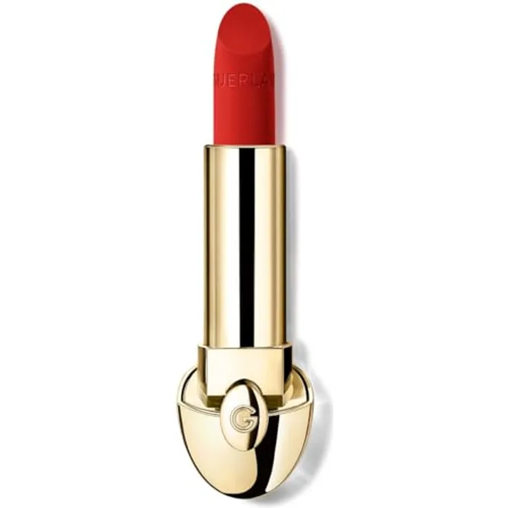 GUERLAIN Rouge G Luxus-Lippenstift, Farbton 214 Le Rouge Kiss Velvet, 3,5 g