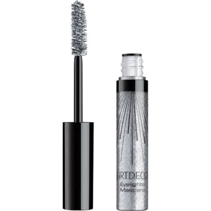 Artdeco Eyelights Mascara – Glitter Effekt Mascara & Top Coat – 7,5 ml, transparente Gel-Basis mit reflektierenden Pearls