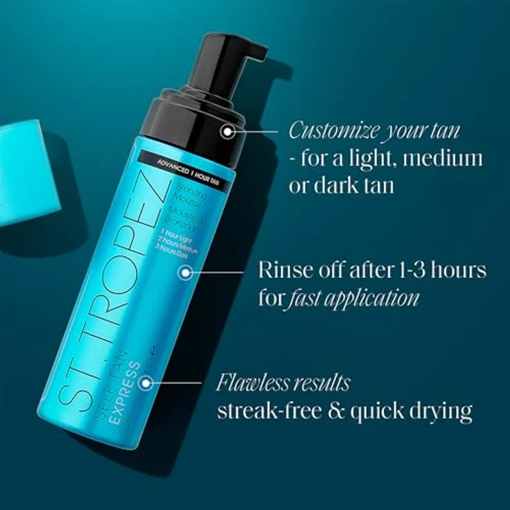 St. Tropez Self Tan Express Bronzing Mousse Selbstbräuner 100 ml – Bild 3